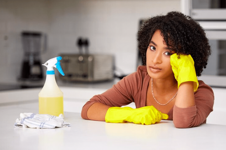 blocage pour faire le ménage 