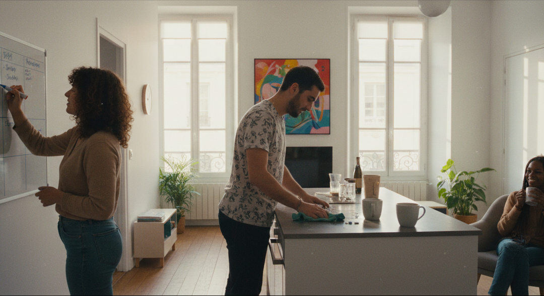 Planning ménage coloc : comment organiser les tâches efficacement ?